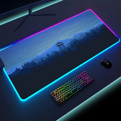 Non-slip RGB Gaming Pad – Ultra-Stable Desk Mat with Customizable Glow