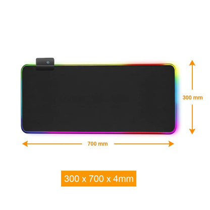 XL RGB Gaming Mouse Pad – RGB Precision Surface