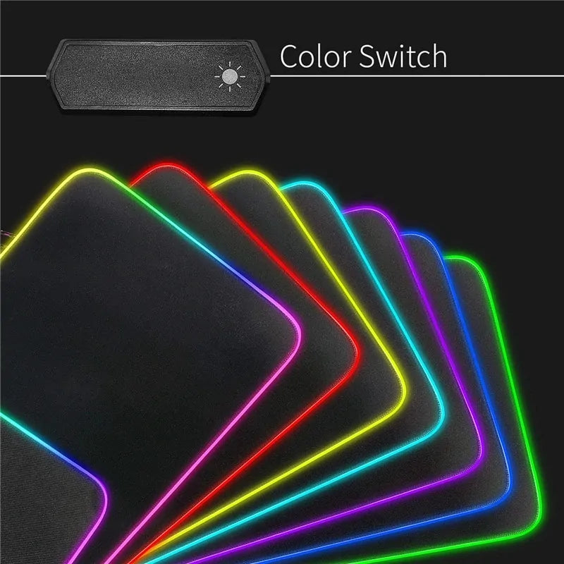 Zimoon MP01 RGB Gaming Mouse Pad – Precision Meets Comfort