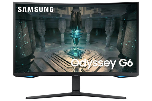 Samsung 32" Odyssey G6 – 240Hz, 1ms Response Time, QHD, FreeSync, Curved, LED, HDMI, DisplayPort
