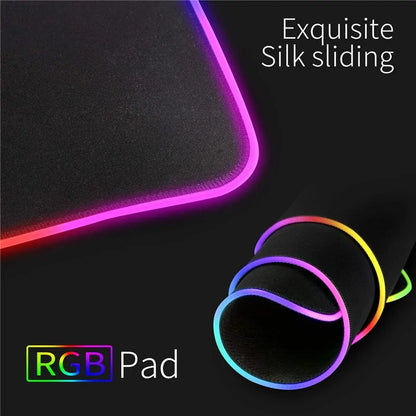 Zimoon MP01 RGB Gaming Mouse Pad – Precision Meets Comfort