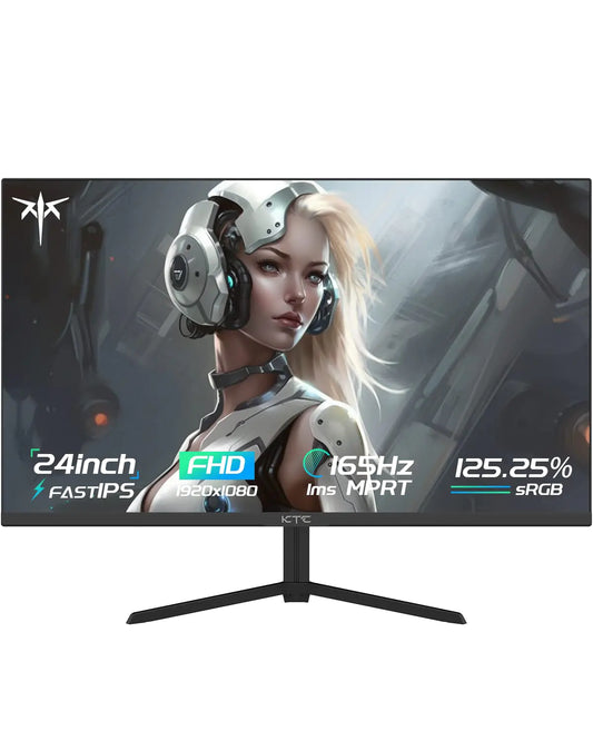 KTC 32-inch Curved Gaming Monitor, 1440P 165Hz, 1500R, 1ms Response, FreeSync, HDMI/USB, VESA Wall
