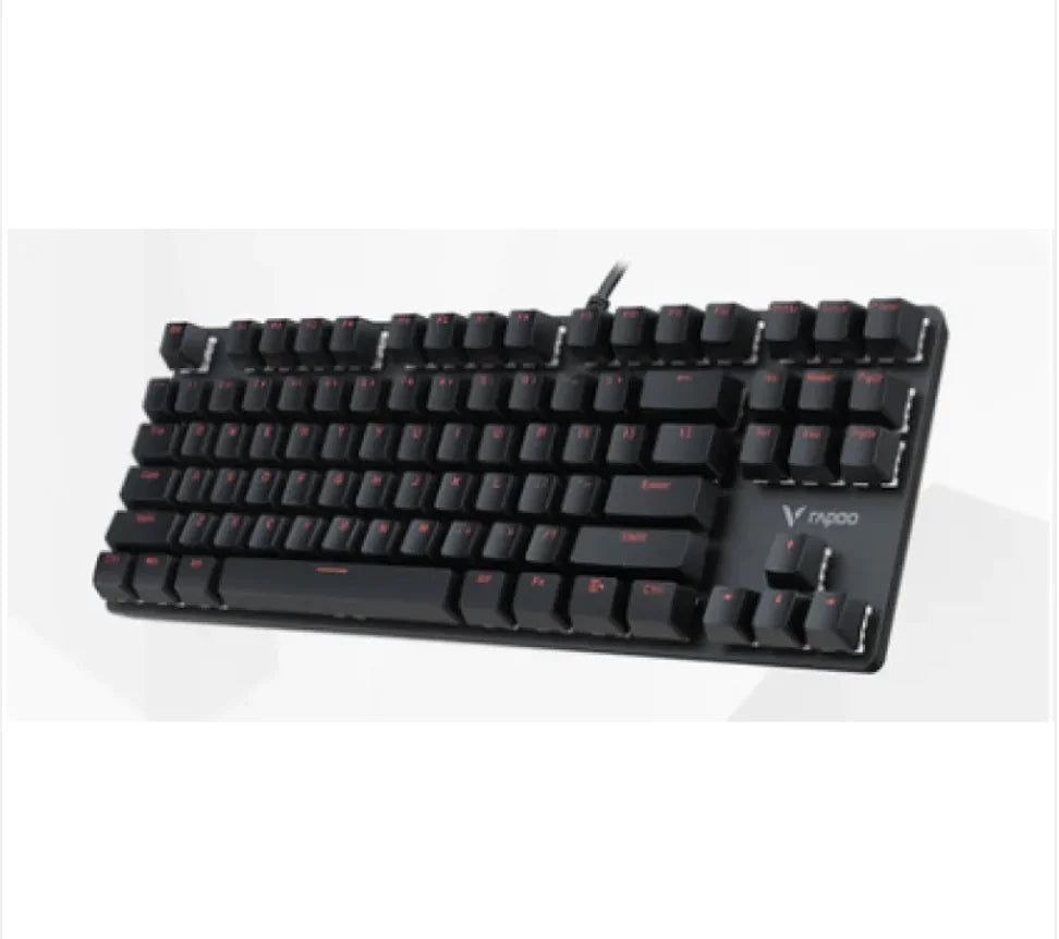 Rapoo V500RGB – Mechanical Gaming Keyboard (84/104 Keys, RGB Backlit, Tactile Switches)