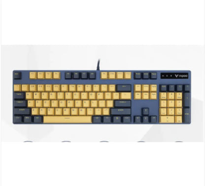 Rapoo V500RGB – Mechanical Gaming Keyboard (84/104 Keys, RGB Backlit, Tactile Switches)