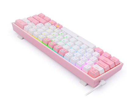 Redragon K617 Fizz – 60% RGB Mechanical Gaming Keyboard (Gray/White, Wired) - OUT OF STOCK