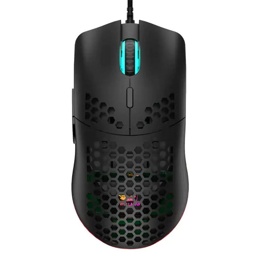 Delux M800 – Ultralight RGB Honeycomb Gaming Mouse (Wired, 16K DPI, 6 Buttons)