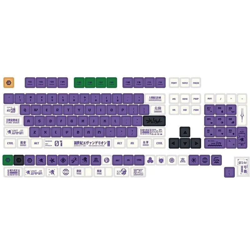 Custom Q1 Cartoon Little Otter Keycaps for Kailh BOX Blue - Keycaps