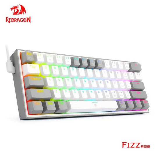 Redragon K617 Fizz – 60% RGB Mechanical Gaming Keyboard - OUT OF STOCK