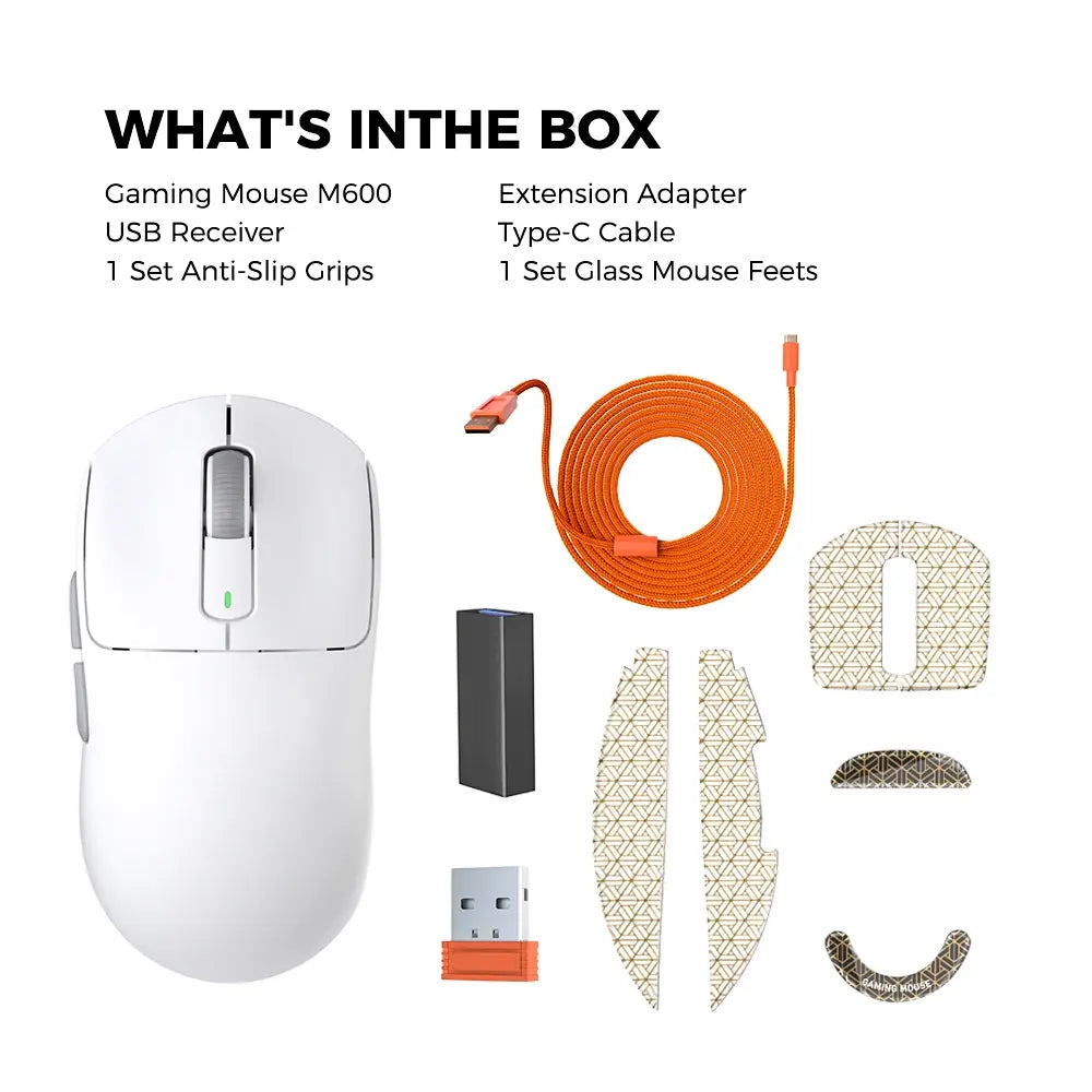 Kysona WM001 – Wireless Gaming Mouse with Silent Click & RGB Lighting