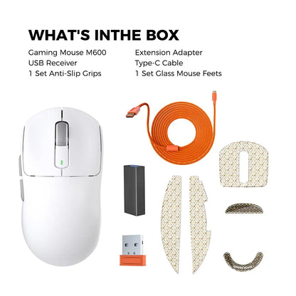 Kysona WM001 – Wireless Gaming Mouse with Silent Click & RGB Lighting