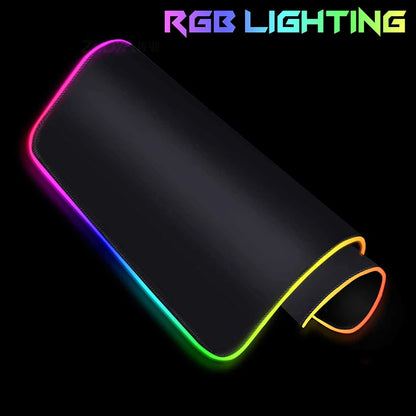 Non-slip RGB Gaming Pad – Ultra-Stable Desk Mat with Customizable Glow