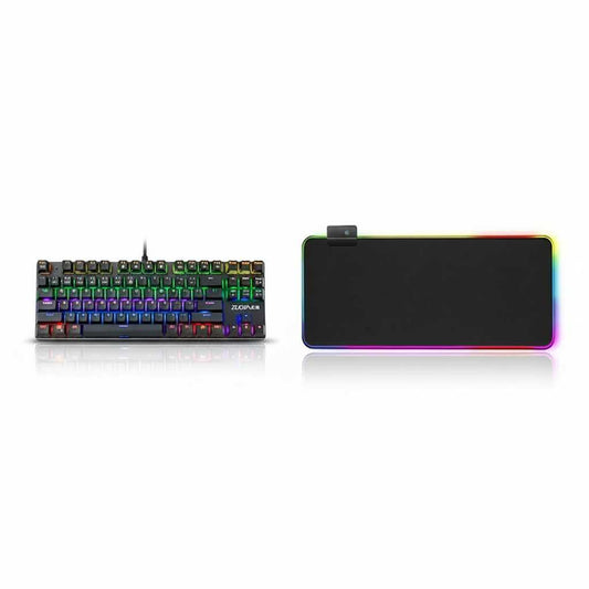 ZUOYA AK33 RGB Keyboard, XL RGB Mouse Pad