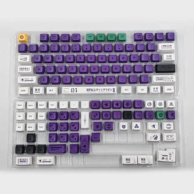 Custom Q1 Cartoon Little Otter Keycaps for Kailh BOX Blue - Keycaps
